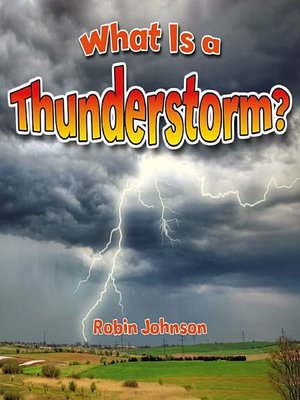 cover image of What Is a Thunderstorm?